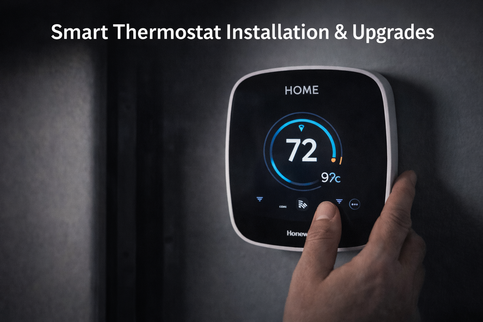 Smart thermostat installation